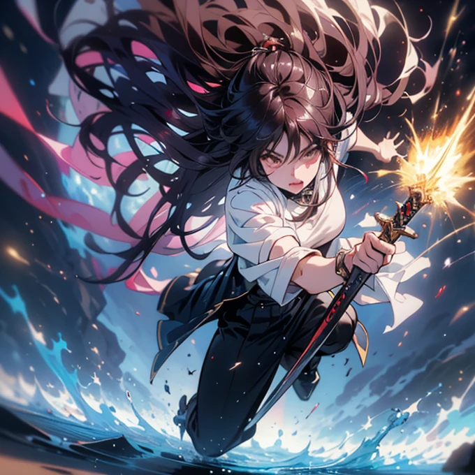 masterpiece, best quality,1girl,young girl,brown eyes,drill hair,unstable _face,shiny skin,(nice leg line:1.3),thin waist,huge breasts,
BREAK
wizards, magical duel, spells, incantations, wand, lightning, fire, ice, shields, teleportation
BREAK
around crowd:1.1,depth of field,looking at viewer,wariza,from behind,full body