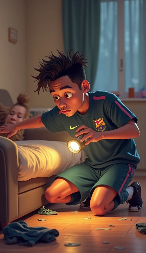 Cinematic Cartoon style. Comic art. TME0224 face, (((a boy, 6yo))) in a funny night, brown eyes, (((wearing a American captain costume))). (((Comic abstract background))). cinematic lighting, drop shadow, masterpiece, UHD, anatomically correct, textured skin, super detail, high details, high quality, best quality, 4K