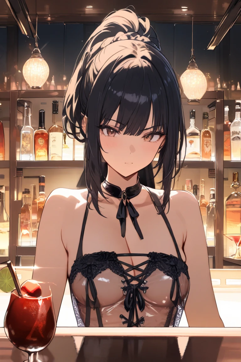 A group of exotic dancer, (in tavern), various hair styles, harem, night, details face, short skirt, seducing, sleeveless
