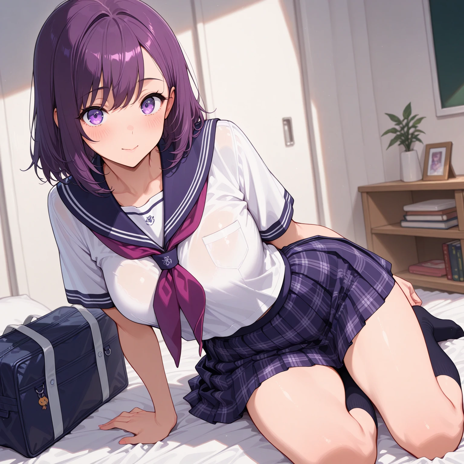 Mafuyukirisu, mafuyu kirisu, (blue eyes, braid, long hair, twin braids, pink hair), nude, (pussy:1.2)
BREAK , (school gym clothes), squatting, (look from below pussy), ((arm behind on back)), no panties, (clitoris), ((undressing)), taking off pant, sport clothes, 
BREAK looking at viewer, (school uniform)
BREAK, school
BREAK (masterpiece:1.2), best quality, perfect super ultra high resolution, unity 8k wallpaper, (illustration:0.8), (beautiful detailed eyes:1.6), extremely detailed face, perfect lighting, extremely detailed CG, (perfect hands, perfect anatomy),