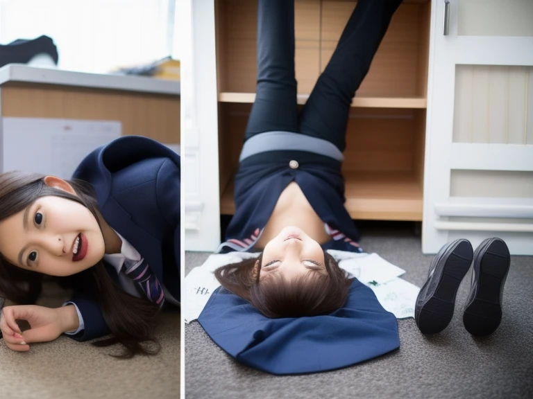 （Highest quality），8K，High Detail Masterpiece), Ｍ字Spread your legs、Spread your legs、Highest quality, Expressive eyes, Disheveled clothes、Perfect Face, High resolution, Elinakiri, 少なくandも, skirtをたくし上げる、Blonde, (Medium chest:1.2), (Purple eyes:1.2), girl２name, ２people々and, skirtをたくし上げる、Show your underwear、Angle from below、少なくandも, Long Hair, Orange Hair, (Purple eyes:1.1), Hair between the eyes,skirt, Knee socks, bow, , Jacket, pleated skirt, shoes, black Knee socks, zettai ryouiki, Plaid, Plaid skirt, Blazer No., Highly detailed face, Perfect lighting, Highly detailed CG, (Perfect hands, Perfect ???????), blush、Sweat、Mouth mask、Black Mask、 Looking at the audience, abdomen, Contrasting, Cowboy Shot, Ahegao, Ahegao,、White underwear、White pants、((ノーマルWhite panties))、A view from slightly below、White panties、((white cotton panties)),Sexy pose　Fascinating、黒のKnee socksックス、 up the skirt、Show your underwear、delicate underwear、(((Show off your underwear)))、Spread your legs、(Incredibly dirty room、operating a smartphone:1.4)、The room is full of rubbish、Garbage containing rolled up tissue、Detailed garbage pile for background、、(((Gymnastics Competition Pose)))、(((Yoga poses)))、(((Leg stretch pose)))、(((See how to stretch your legs)))、(((This is the sumo pose of stepping on the shiko.)))、(((Dynamic Stretching Pose)))、(((私のLeg stretch poseを見なさい)))、(((ダイナミックGymnastics Competition Pose)))、(((凄いYoga poses)))、(((Leg-spread stretch pose)))、(((See how to stretch your legs)))、(((This is the sumo pose of stepping on the shiko.)))、(((Dynamic pose of sumo wrestling)))