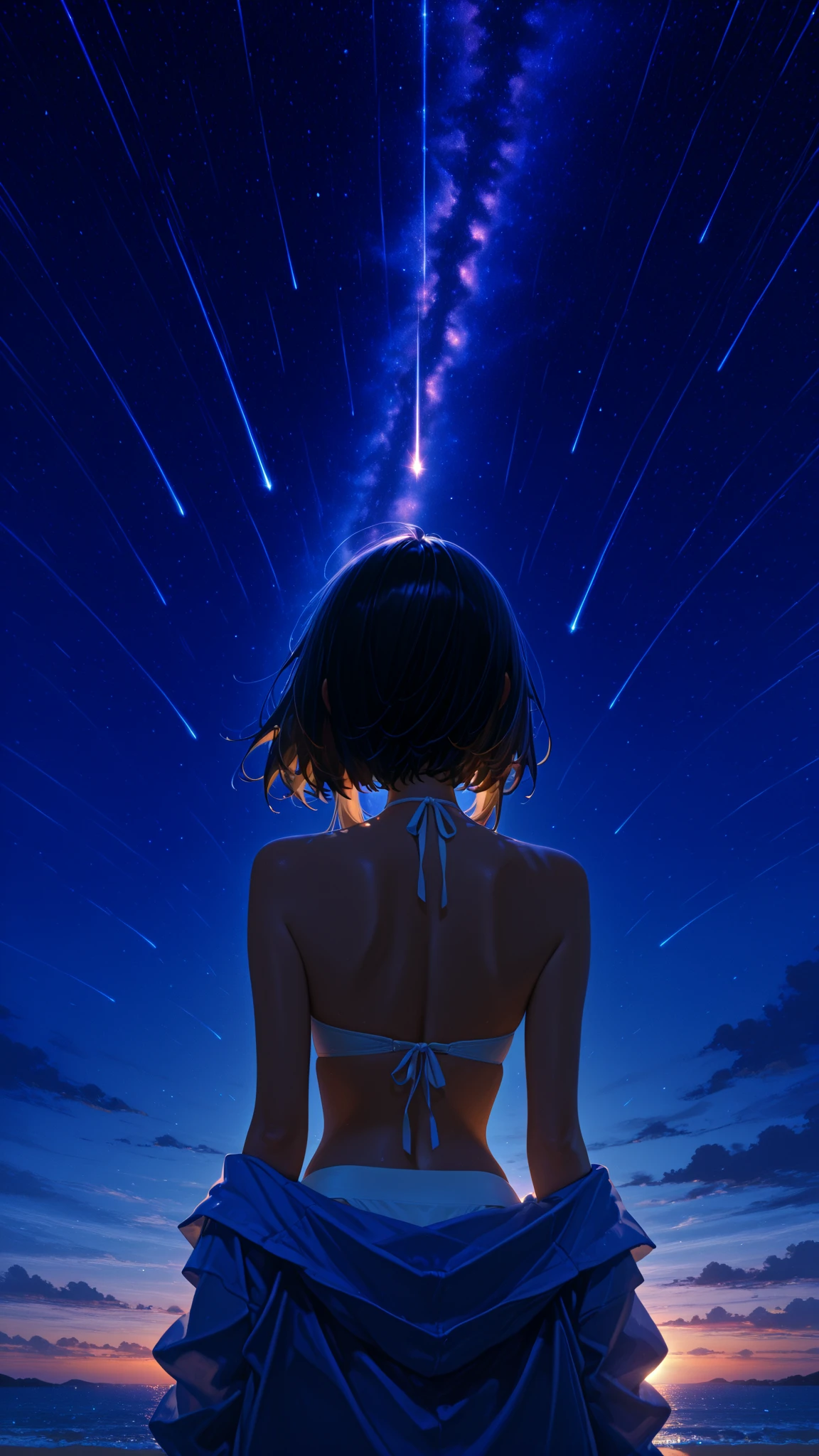 woman Full body nude Glasses planet use