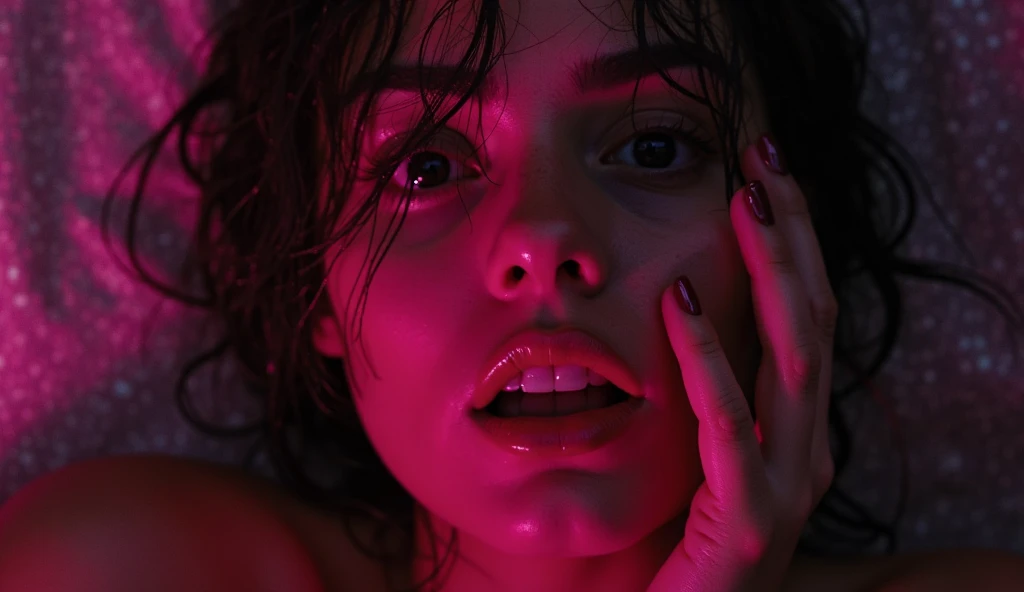 Jenna Ortega, cumshot, orgasme,