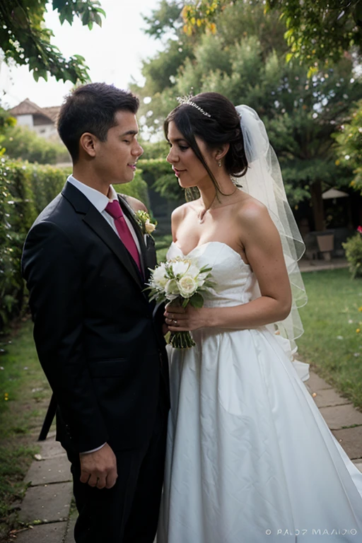 crea una imagen de pareja besandose