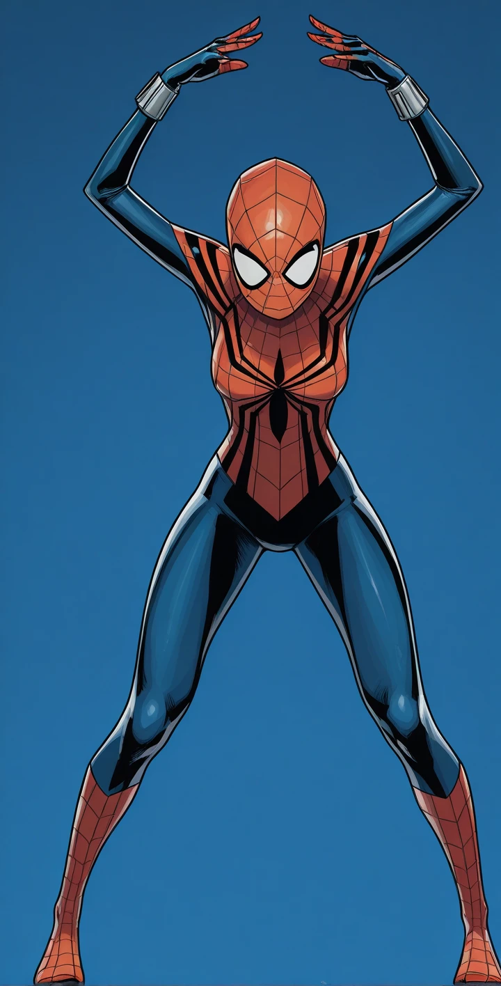 illustration cute of SpidermanClasic male masterpiece