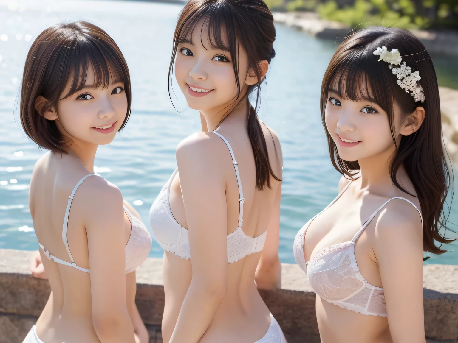 ((top-quality、8K、​masterpiece:1.3、Photorealsitic))、focus:1.2、Perfect Body Beauty:1.4、s ass:1.2、((Fluttering chest、huge tit:1.2))、bathrobe:1.1、Highly detailed facial and skin texture、Delicat eyes、二重まぶた、Whitened skin、japanaese girl、Japanease Summer festival、nightclub、Hide your hair、seductiv、a smile、Adorable beautiful woman