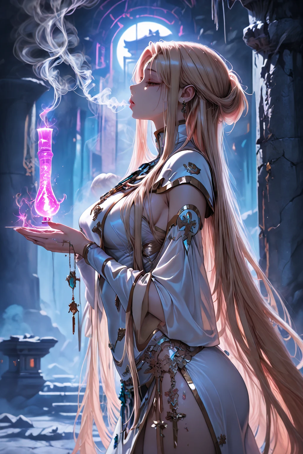 a close up of a girl , detailed strands of hair , big booobs ,  shadowbringers cinematic, 4 k detail fantasy, a beautiful fantasy empress, game cg, xianxia fantasy, xianxia hero, 2. 5 d cgi anime fantasy artwork, cinematic goddess close shot, ruan jia and artgerm, wow 4 k detail fantasy, hyper-detailed fantasy character, high definition, hyper- detailed,perfect, fantastic, detailed facial and body skin texture, detailed vagina (pussy), detailed eyes . ultra realistic, ultra detailed 