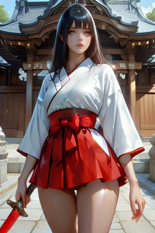 samurai girl, oriental, korean, black hair, straight hair, kpop idol, detailed, 1 girl, beautiful, 8k, artwork, ultra realistic, wallpaper, kimono, no pants, no pants, panties, panties appearing, white panties, upskirt, cameltoe, thong, nsfw, pantyshot,