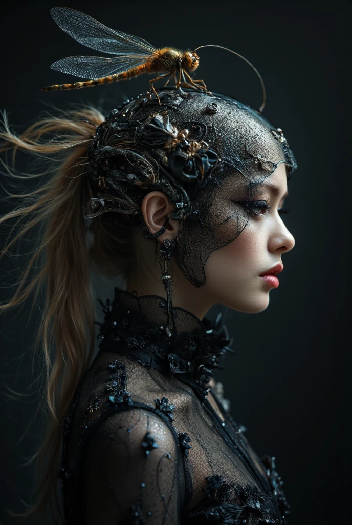 (Outrageously eccentric fashion:1.2),Woman flying in the sky,masterpiece,best quality,bjork <lora:Bjork:0.8> ,(ultra realistic details), portrait, octane render, 8k, ultra sharp, glowing eyes, <lora:add_detail:1> <lora:Yohji Yamamoto Fashion Style:1>Yohji Fashion Style <lora:lora_CelestialHarmony:0.5>surreal, <lyco:gpts4 lite dreamwave_278580:0.4>