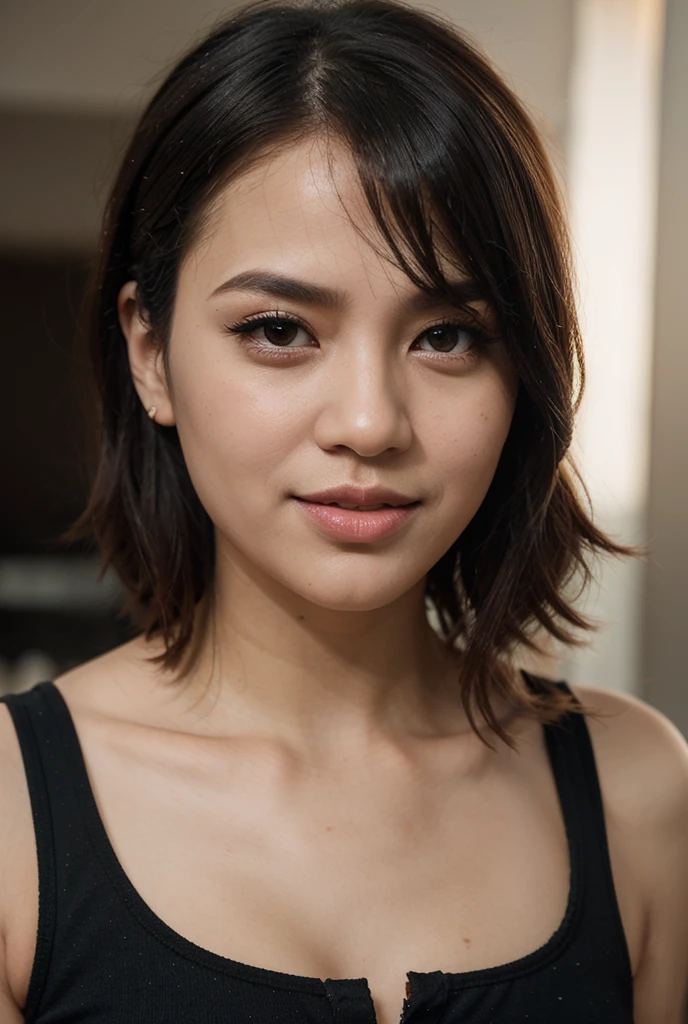 (Full body:1) of a young girl, smart casual, hacker's server room, detailed face, ((cool facial expression)), (straight short thin fringe hair:1.2),
cinematic light, backlighting:1.4, professional light, light on face,
ultra detailed photograph, (photorealistic), (intricate details:1),(masterpiece :1), (best quality:1), ultra high res, (detailed eyes), (detailed facial features), HDR, 8k resolution, (lens flare:0.5), light from far behind, heavy makeup, (smile, joy)
<lora:QueenRosa:0.6:OUTALL>