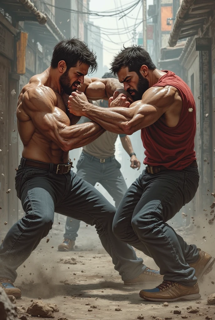 Salman Khan Kicking a person