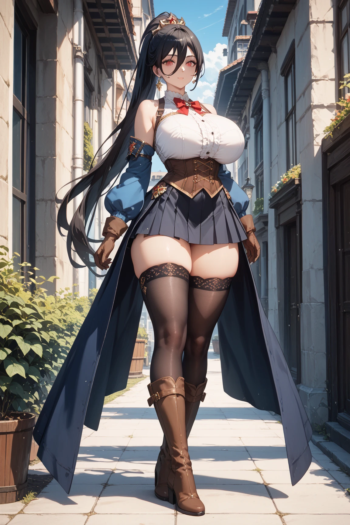 1girl, twintails, long hair, witch hat, pantyhose,gloves, black hair, choker, jewelry, cape, gold trim, blue leotard,earrings, detached sleeves, star (symbol), hat ornament, green eyes, fur collar, parkle print, sorriso sexy, ass support, bundao, apalpando as nadegas, sorriso sexy, (alta qualidade, 8k, obra prima, qualidade ultra, extremamente detalhado, bem colorido, no blurries, foco absoluto, Impeccable quality) 1girl, calcinha de perna alta, jaqueta com capuz, jaqueta aberta, Hands, sbikini, best quality, altamente detalhado