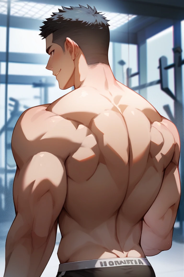 best quality, masterpiece, extremely detailed, skinny young man lovingly hugs a hyperealistic marble statue of nude muscular man with big round bubble butt, homoerotic, ambient lighting, extremely dramatic shadows, perfection, no watermark, no logo, no signature