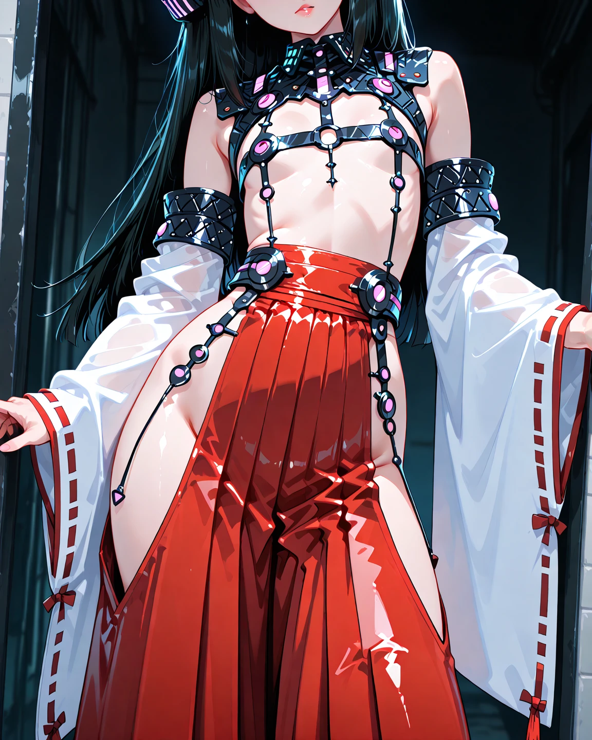 （Colorful hair，eyes glowing）((best qualtiy)), ((tmasterpiece)), (the detail:1.4), 3D, A beautiful cyberpunk female image,hdr（HighDynamicRange）,Ray traching,NVIDIA RTX,Hyper-Resolution,Unreal 5,Subsurface scattering、PBR Texture、post-proces、Anisotropy Filtering、depth of fields、maximum definition and sharpness、Many-Layer Textures、Albedo e mapas Speculares、Surface coloring、Accurate simulation of light-material interactions、perfectly proportions、rendering by octane、Two-colored light、largeaperture、Low ISO、White balance、the rule of thirds、8K raw data、