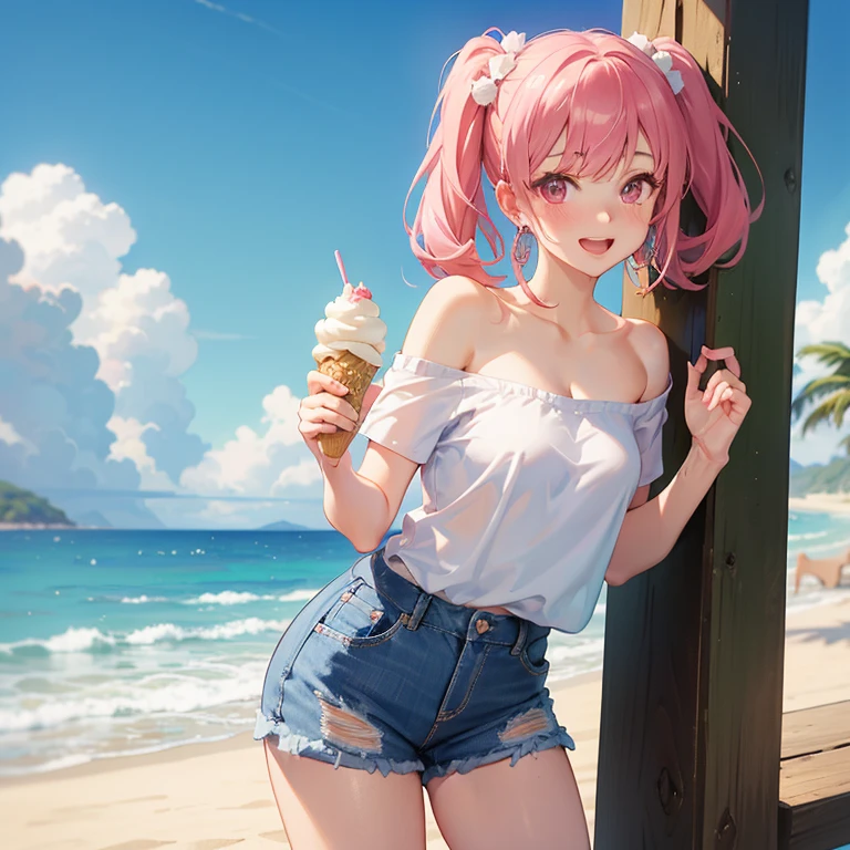 girl in a bikini eating an ice cream cone, eating ice cream, in a bikini, angela white, giorgia meloni, katy perry, in bikini, eating ice - cream, wearing spandex bikini, ice cream on the side, bikini, ice cream, wearing a bikini, candid photo of dirty, shiny plastic bikini, candid shot, cone, 1 girl, solo，in a green dress standing by a wall,portrait of female idol