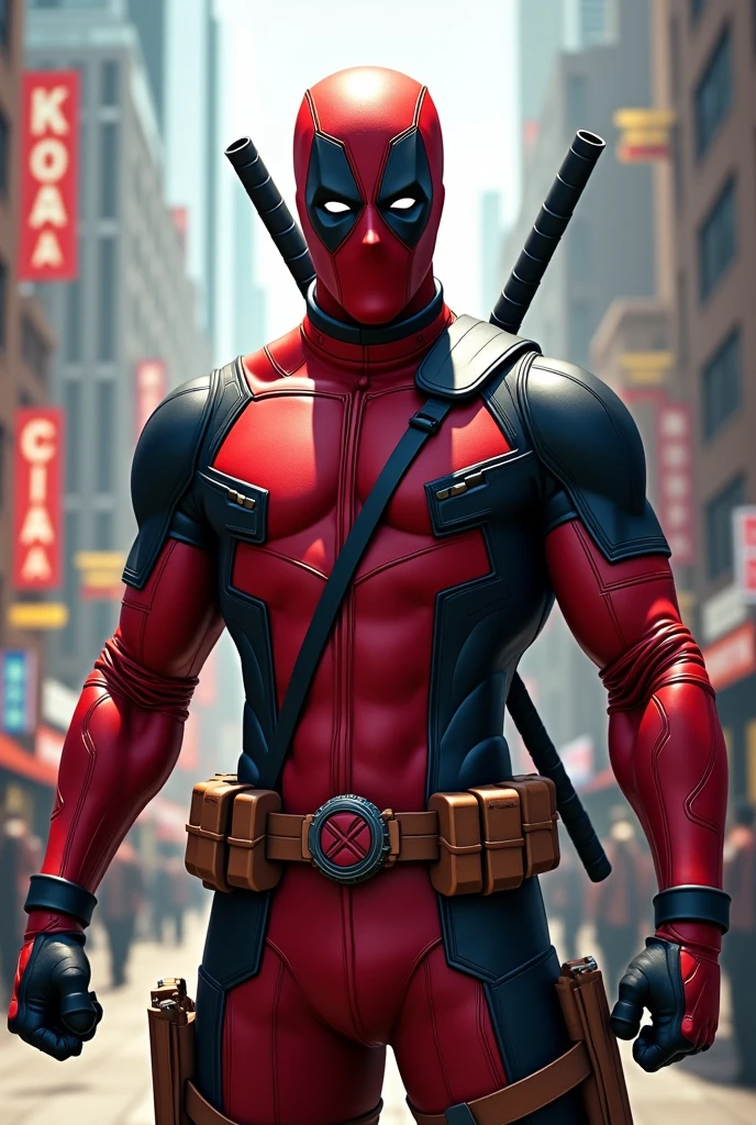 American Comic Hero original design dead pool Spiderman