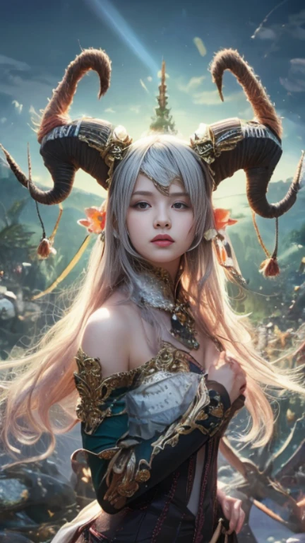 (Numerous award-winning masterpieces of, With incredible details, textures and maximum detail), (Ultra photo realsisim:1.4), (Realistic:1.3), (up of the upper body:0.3), (best quality real texture skin), (finely detailed true circle eyes), (Fine and meticulous beautiful face:1.4), (Aesthetic and decadent image:1.5), ((medieval world)), (shinigami:1.4), (icy look in the eye), (She had a nasty smile on her face，But the eyes did not smile:1.3), (Whole body image:1.5), (It held a soul harvesting scythe in his hand:1.5), (Eyes that glow red in the dark), (Dramaticlight), Sacrificial altar, (A majestic sight), (Magic array of ominous light:1.3), Her countenance is gentle and beautiful, but somehow terrifying, (large wings，There are rough black feathers behind the shoulders:1.3), (Whole body image:1.5), (Wearing a dark black hooded robe with intricate patterns:1.2), (A sack containing the soul of the harvest，Exudes a faint glow:1.5), Folded wings, Skull pattern earrings, (The second is the Skeleton Reaper: 1.3), (((Dramatic photo))), (Twilight), (Sunset), (Dusk), ((dramatic pose)), (flamboyant photo), (Golden hair), (Silver hair), (maroon hair), ((head looking up)), ((Looking down)), (Whole body image:1.5), (Around her neck is a simple necklace of exquisite workmanship), The forgotten graves are overgrown with vegetation, The Great Necropolis, Underground labyrinth, Evil Temple Ruins, Sacrificial temples, mistic, Ancient Castle Site, Ruins of a deserted cemetery, Collapsed tombs, Backwater Ancient Site, Swamp ruins, wavelets, running water, Shining majestic cloud masses and sky, salama,