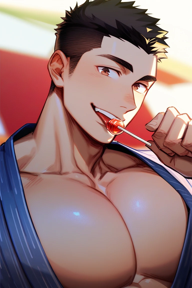 Painting, bullfighter, among fruits and berries frivolous young Thirteen year old son, fitness body, voluminous, elastic buttocks, Tanga panties, playful look, aesthetically pleasing, beautiful, yaoi, super-detailed, high quality. Only male gender, guys, boys