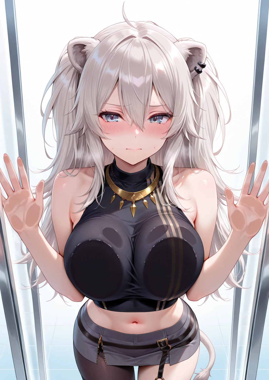 (masterpiece,best quality,ultra-detailed),1girl, large breast, glowing eyes,long hair,(((dust pretty girl))),beautiful and detailed face, detailed eyes,night,dust particles in the air,((grey theme)),((((dust theme)))),