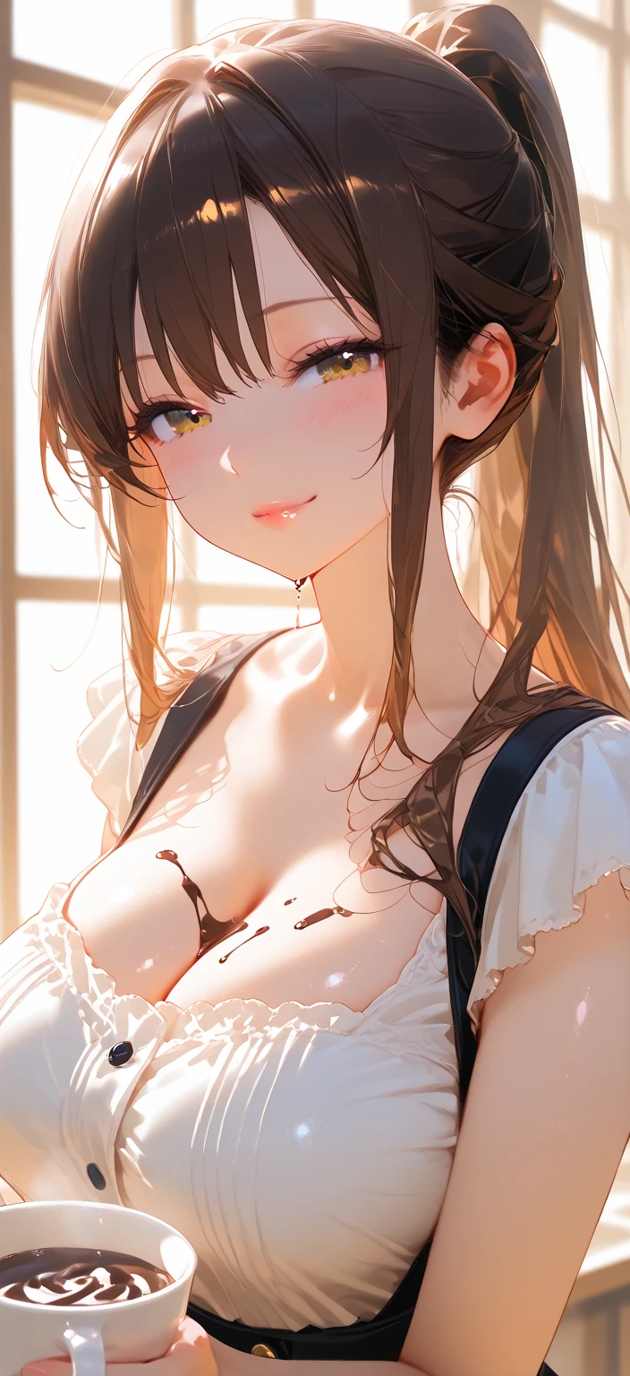 (Highest quality)), ((masterpiece)), (detailed), One Woman,16 year old pretty woman,Very sexy,Baby Face,young woman,Breast size is good,
Beautiful woman,Beautiful Face,Big eyes,Grey Eyes,Beautiful Eyes,Beautiful double eyelids,Beautiful teeth alignment,Beautiful body lines,Slender body,Beautiful Hands,Beautiful feet,Long hands,Long legs,Long and supple hair,Shiny Hair,Blonde Hair,Full Body Shot,Embarrassed expression,blush,Crying face,Mouth half open,From below,Beautiful shoulders,Beautiful clavicle、Looking down on a woman,(Sweat),((Steam 1.4)),Embarrassed expression,blush,humiliation,Sleeveless white shirt,Shoulder out,Beautiful shoulders,Beautiful clavicle,((Big Tits 1.8),(((Valley 1.7))),mini skirt,White panties,(((sow off nipples under white shirt1.5))),grabbing own breasts,No bra,Ahegao 1.9,