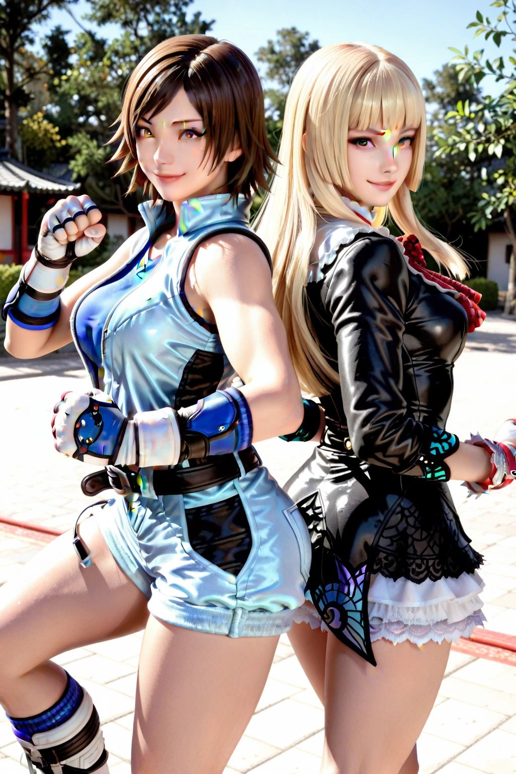 best quality, ultra high resolution, (photorealistic: 1.4), 8k resolution, (random hair: 1.0), (realistic hair), (japanese fitness girl), (realistic eyes), (beautiful face: 1) , bright white skin, (dressed in perfect futuristic Cosplay style,garter belt,athletic body,sexy,dynamic and sexy pose, (perfect skin details and texture: 1.1),(random background: 1.2), perfect skin lighting and reflections,  perfect High Definition