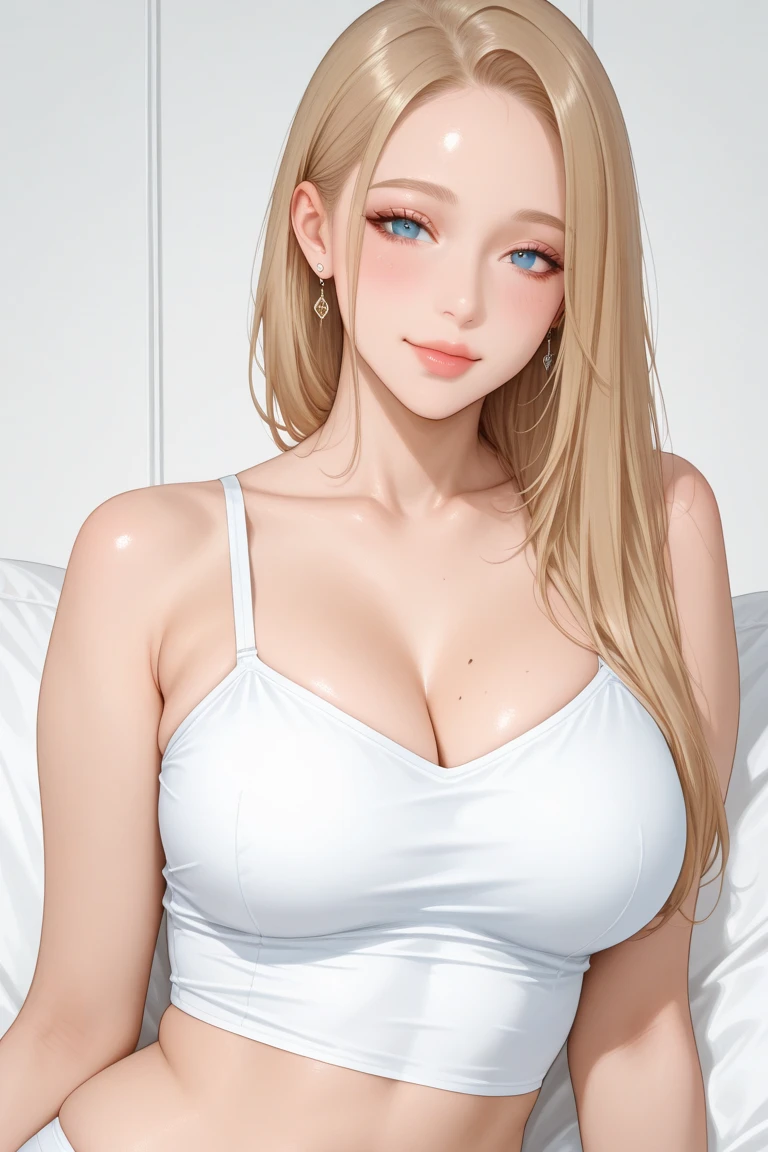 white skinned, girls,full bodyesbian,A high resolution,tmasterpiece,super big breast,(P cup),showing breast