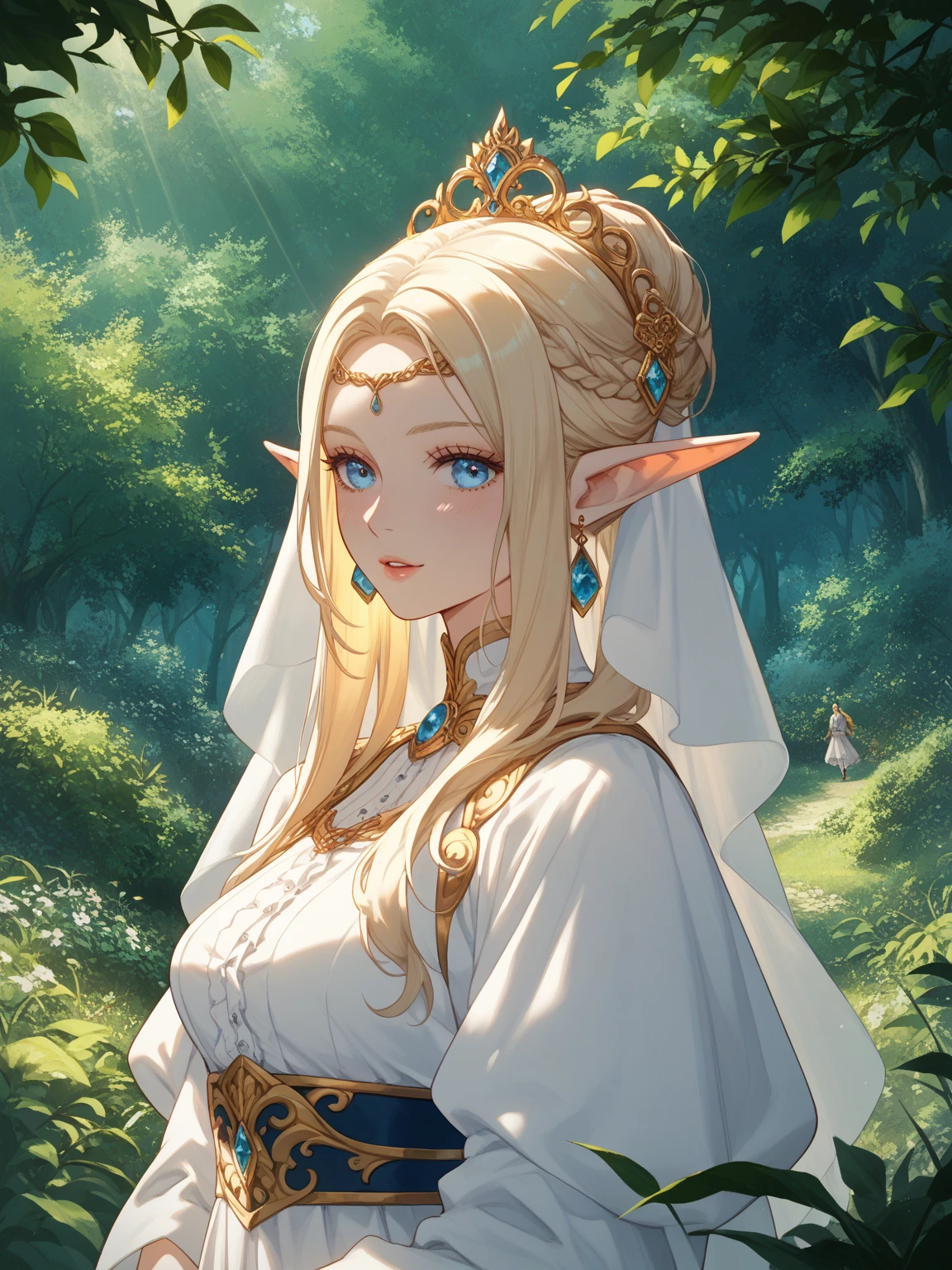 A beautiful girl with great goods from near non anime 