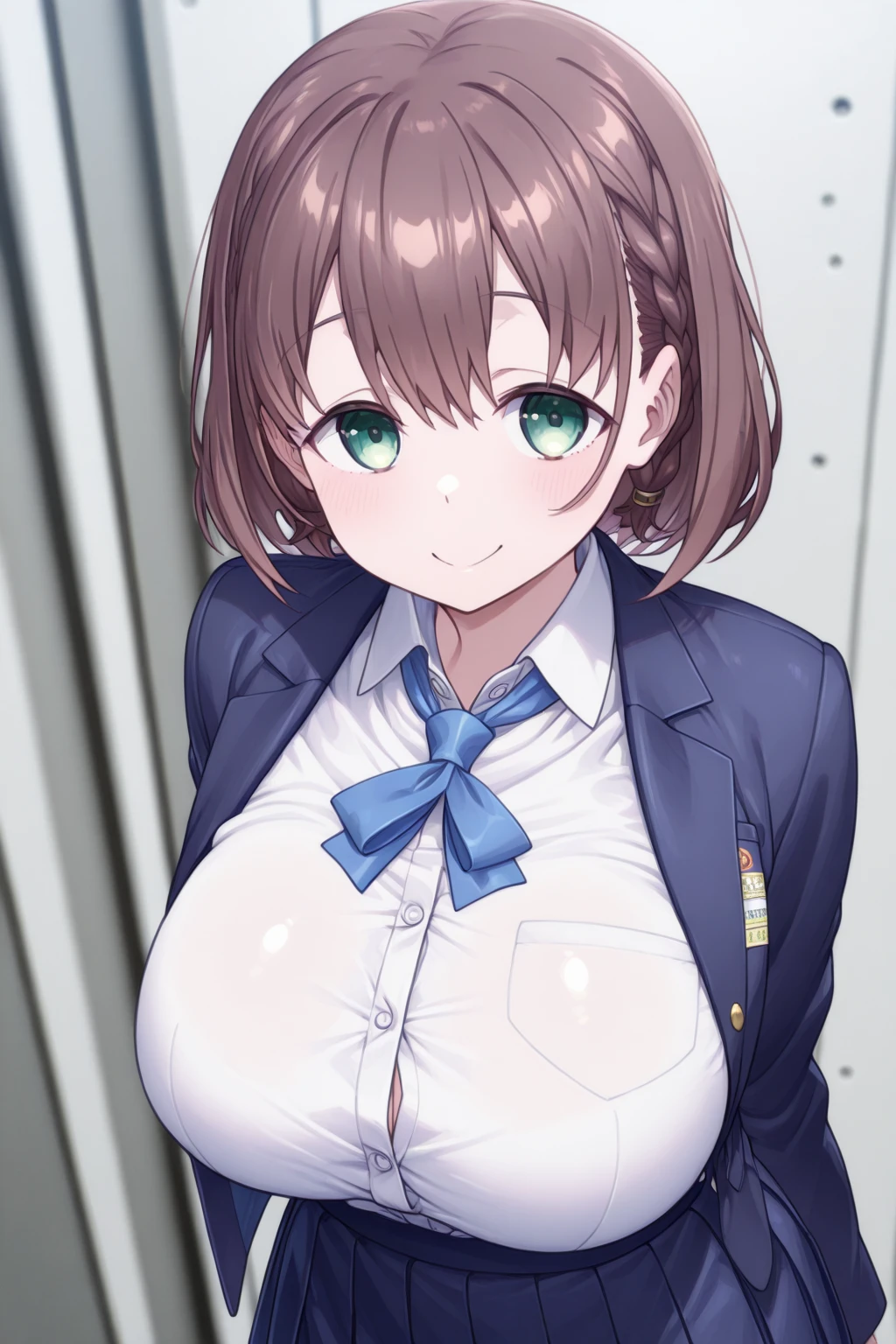 flat chest, from front,presenting_breasts, breast_focus, woman_focus, BreastLift,
sumbeatrix, ponytail, 
, volleyball uniform,  bukkake, cum on clothes,
,{{{medium breast}}},t-shirt, shirt lift
,BREAK,vertical stripes,panty,bra,fine under wear,(((vertical stripes bra))),
indoor locker room
,nipple_out,show off nipples, focus on nipple,
,BREAK,
from front, upper body,(((from front))),
{{{troubled face:2.0}}}, troubled face,smile, open mouth, looking down at viewer