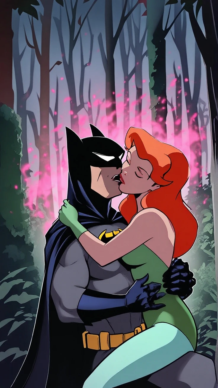(((Poison Ivy))), (((Superman))), High quality, best quality, masterpiece, (1boy, 1girl), (hetero:1.5), mature woman, curves, long wavy redhead hair, green eyes. cleavage. (((woman completely nude))), nsfw, (((couple focus))), (((lots of cum, cumming everywhere))), (((ahegao, orgasm face))), (((breast sucking, breasts in mouth, large breasts)))