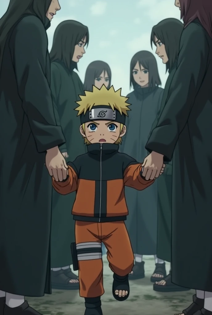 An animation with Naruto as a child. The scene is hypnotic. Naruto hypnotized to show his bare feet. Naruto sitting at a table. Naruto has spirals in his eyes due to hypnosis. Naruto sitting on a table with his feet in the hands of the hypnotist. The hypnotist in front of the table next to Naruto&#39;s feet. The hypnotist holding Naruto&#39;s ankles. Naruto at the hypnotist&#39;s disposal. Naruto asleep due to hypnosis. Let the hypnotist be a random person. The hypnotist should be shown licking Naruto&#39;s feet in front of the table. Naruto totally under the control of the hypnotist. Naruto sleepy from hypnosis. The hypnotist with Naruto&#39;s feet on his lap. Naruto doesn&#39;t care what they do with his feet.