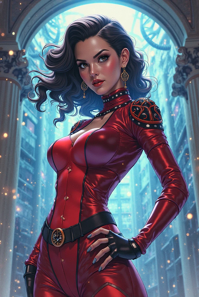 3DMM a 3d Pixar animation style picture of Vampirella standing in the street at night, Vampirella (masterpiece, extremely detailed, best quality), standing in an urban street at night  exquisite Vampirella (masterpiece, extremely detailed, best quality), armed with a sword, ready for battle, urban street background, lamp lights, moon light, detailed background (masterpiece, extremely detailed, best quality), best realistic, best details, best quality, 16k, [ultra detailed], masterpiece, best quality, (extremely detailed), ultra wide shot, photorealism, room is lit with bright light, depth of field, 3D animation rendering,
