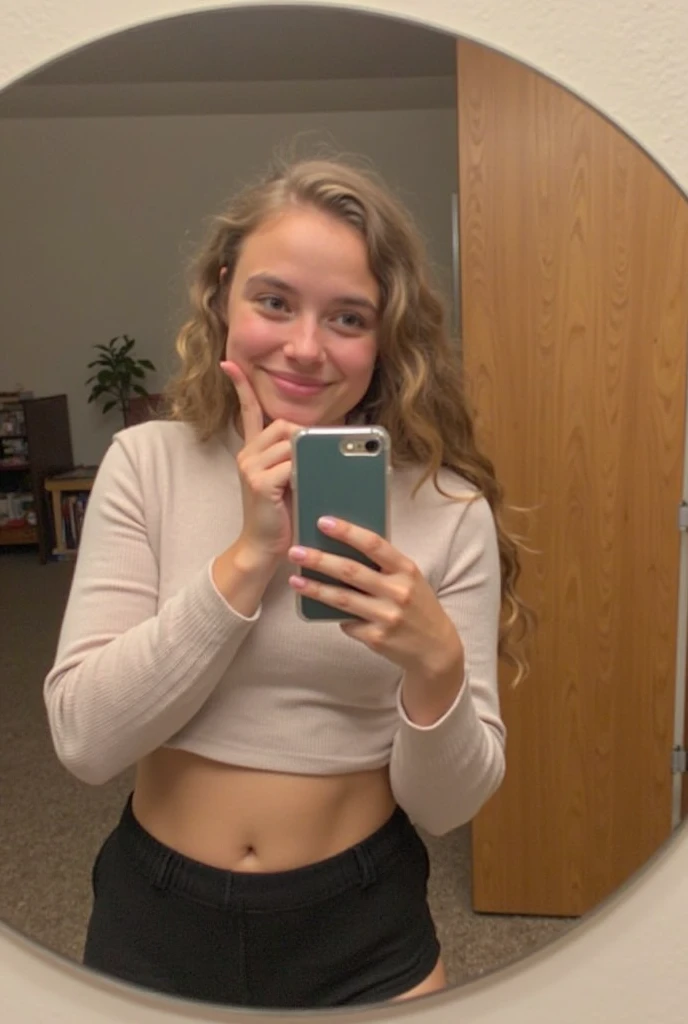 Fully naked, exposing breasts and nipples 