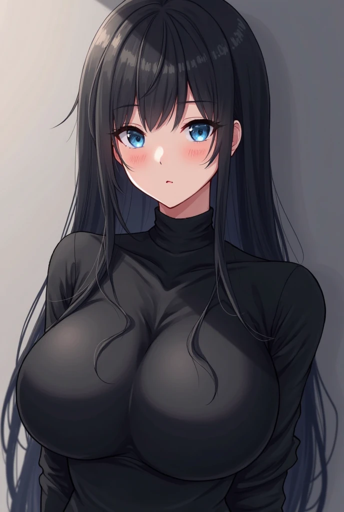 Anime Girls, (masterpiece, highest quality, 8K ultra-high resolution:1.4), beautiful detailed eyes, ultra-detailed, cowboy shot
1girl. solo, mature, adult, milf, facing viewer,
looking at viewer, front view,
smile, horny, sweat, nervous, 
((constriction less, Dim body)), curvy, completed nude, Huge areola, super huge nipples, pussy line, big butts, thick thighs, excessive thick public hairy,
grey background, simple background, 