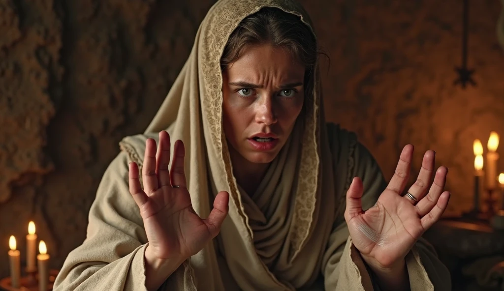 bible old testament two women grieving in a funeral, best quality, 4k, highres, ultra-detailed, sorrowful emotions