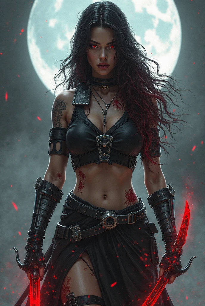 Vampire daughter with mutated blood that is a warrior of another planet