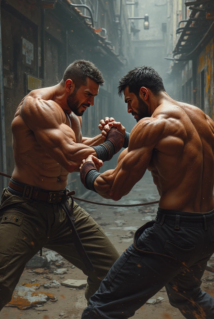 Someone fighting 
