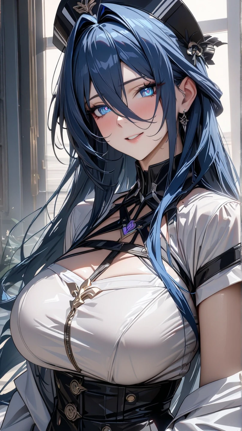 Mulher anime sentada em uma rocha em um campo, mulher anime sedutora, mulher bonita sedutora do anime, bela arte de anime, arte de anime limpa e detalhada, mulher anime loira com cabelo longo, detalhes finos. mulher da linha de frente, cushart krenz arte chave feminina, arte de anime digital detalhada, arte de anime digital, bela arte de anime, mulher anime bonita com seios mega grandes, quadril grande, olhos azuis.