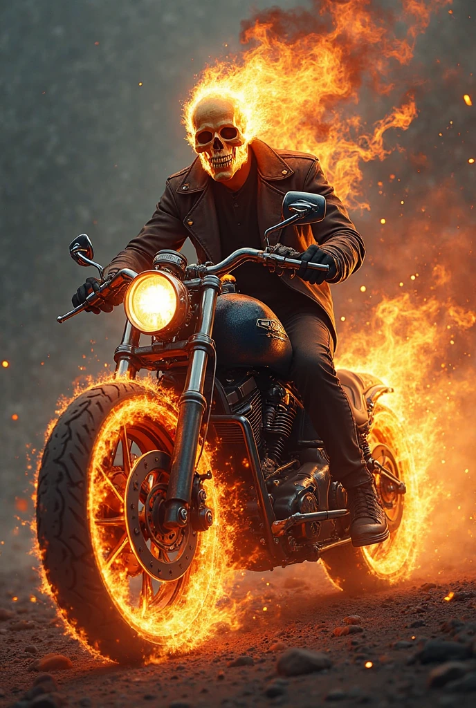 8k,masterpiece,photorealistic, <lora:more_details:0.5>,high detailed,hi resolution,ultra sharpness,pov,vray,radiosity,
<lora:ghostrider:1>,ghostrider,hyper burning,riding a bicycle,burning street,skull,