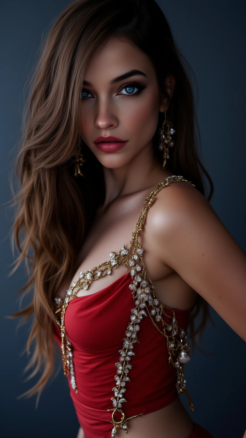 (((masterpiece))) ((sexy woman in dress))) model, female, photoshoot, detailed, perfect, fashion, glamour, surreal photography, (((accurate figure))) outside, perfect face, perfect hands, perfect body,