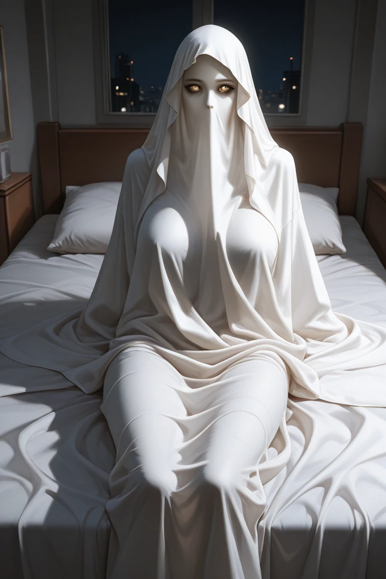 Lady statue, cloth