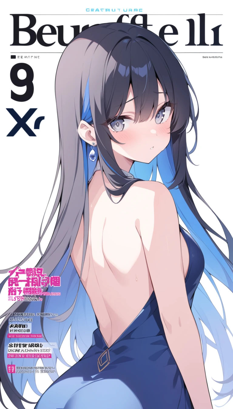 black hair, white hairband, very long hair, red eyes, Live Stage, large Breasts, nsfw, nipple, naked, empty eyes, solo, frozen, wet, crying ,, Naked, , (1girl) solo, Peeing, lactation, projectile lactation