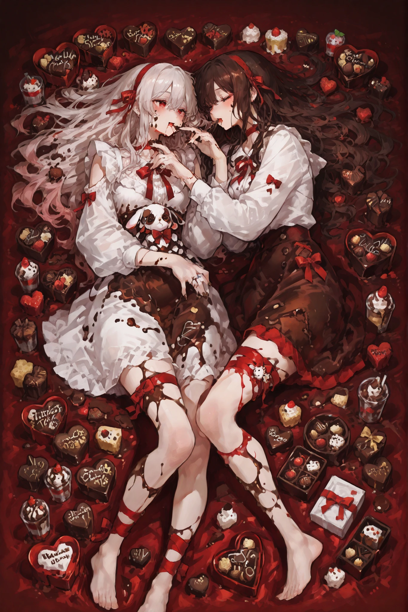 Chocolate Day,Sweet and Poisonous Characters Who Fall in One Bite,Full of adult charm、