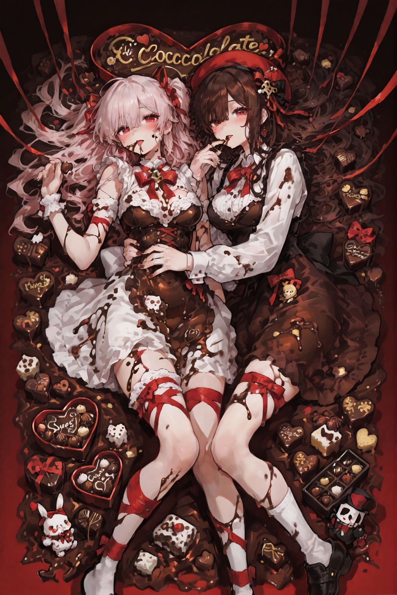 Chocolate Day,Sweet and Poisonous Characters Who Fall in One Bite,Full of adult charm、