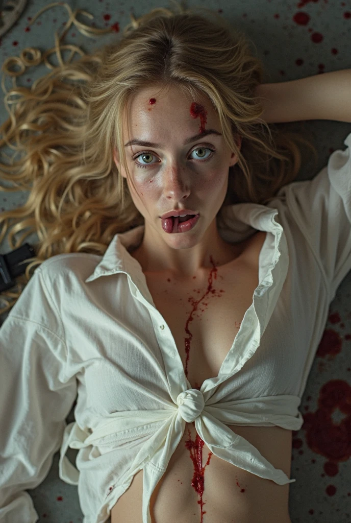 beautiful sexy little tween AnnaSophia Robb school girl, thin, long blonde hair, blue eyes, nice bottom, nice bottom, big red lips, dressed like a whore, tiny short blue plaid skirt, wearing only lingerie, scared, nice legs, nice bottom, lying on bed with legs opened, ultra realistic, wearing glasses, wearing cropped top, fit, pony tail, ful body image, awesome fit body, viewed from above, missionary pose, thick over her face, cum on face, bukakke, facialized, semen on all her face, cumshot, cum shot, mouth open, braces, semen on mouth, liquid cream dripping from her mouth