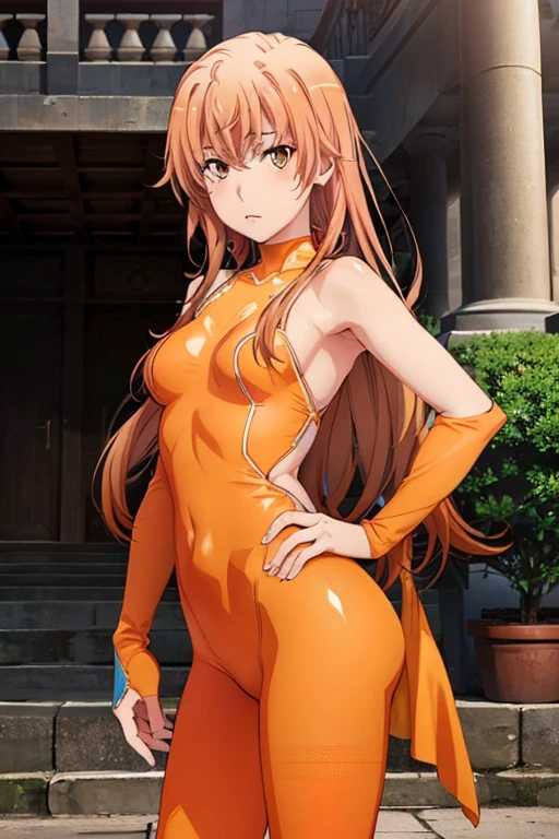 masterpiece,best quality, full body,
<lora:JL13-R10E10L4R8A4CAPN:1> ,KnKJudithLanster,smile,
garden,sunlight,
ocean, standing, looking at viewer,
latex bodysuit,