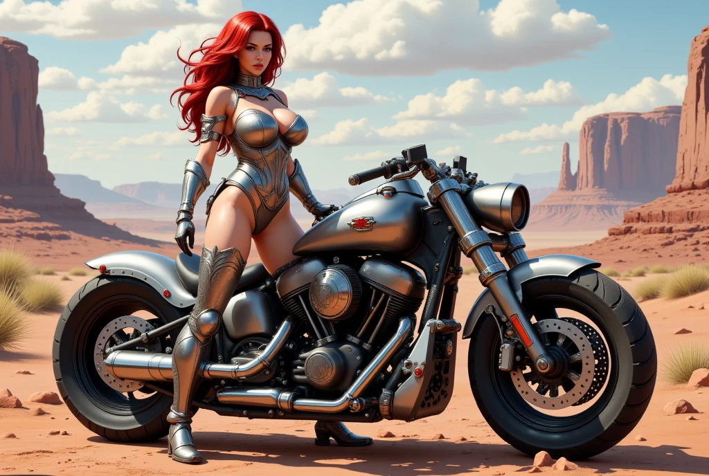 Best Sexy Big Breasts Naked Athletic Body Riding Motorcycle On A Road NSFW