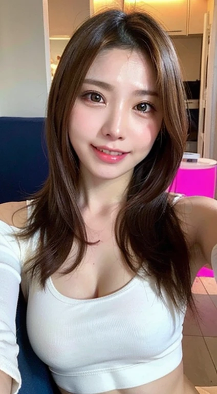 table top, highest quality, figure, Super detailed, finely, High resolution, 8k wallpaper, 完璧なダイナミックな構figure, detailed and beautiful eyes, dress,medium hair, , natural color lip, ランダムでsexyなポーズ,smile,Osaka,20 year old girl,cute、camel toe、huge tit、Nipple Puffs、cleavage、Plump、Super big breasts、super big butt、sexy、sexyポーズ、lure、earrings、earrings、necklace、thick lips、heterochromia、bangles、Caster wheel、first round、hair charm、lip gloss、cowboy shot、Super big breastsSuper big breastsSuper big breasts、cowboy shot