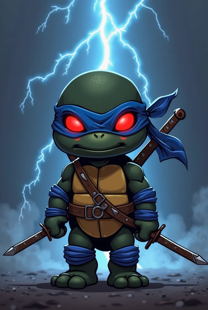 (knitted toy voodoo doll:1.7), (Voodoo Ninja Turtle:1.3), (Clothing: ninja suit with glowing shell symbols:1.0), (Accessories: enchanted nunchucks emitting sparks of stealth magic, levitating spectral pizzas:1.1), (background: underground sewer with floating pipes, glowing graffiti, and spectral shadows:1.2), best quality, masterpiece, detailed soft oil painting, detailed background, dramatic cinematic lighting, soft edge lighting, professional, dramatic lighting, hard edge lighting, ultra quality, 4k, masterpiece, best quality, 8k, ultra high definition, high resolution, extremely detailed