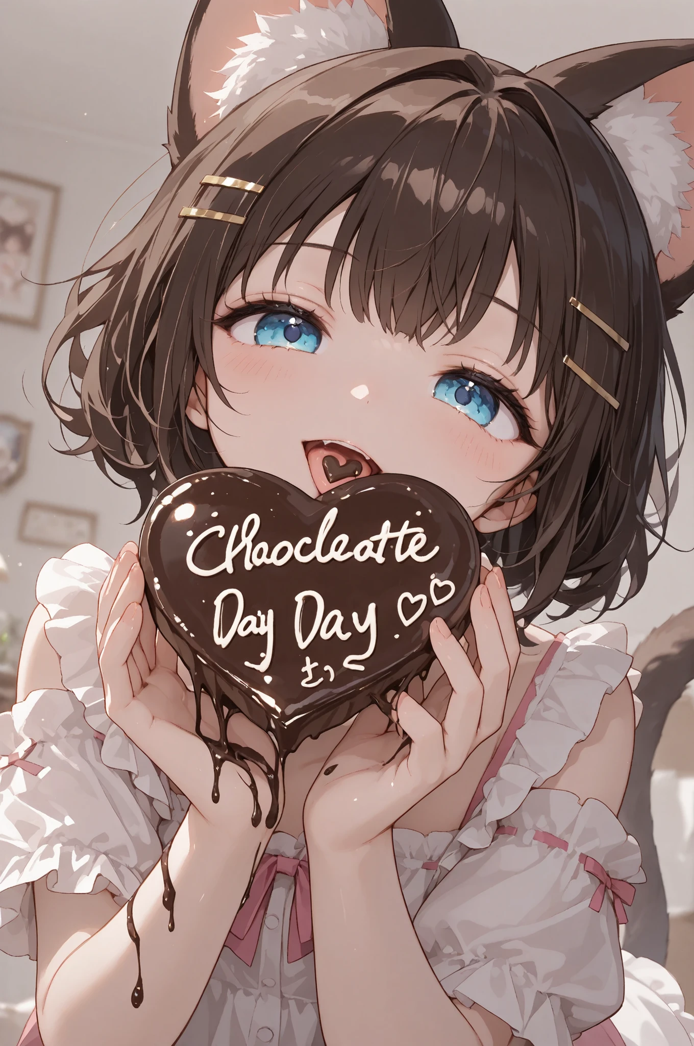 「Cocoa Trap」。Chocolate Day。Let's draw characters that are easy to understand、Let's draw sweet and poisonous characters。