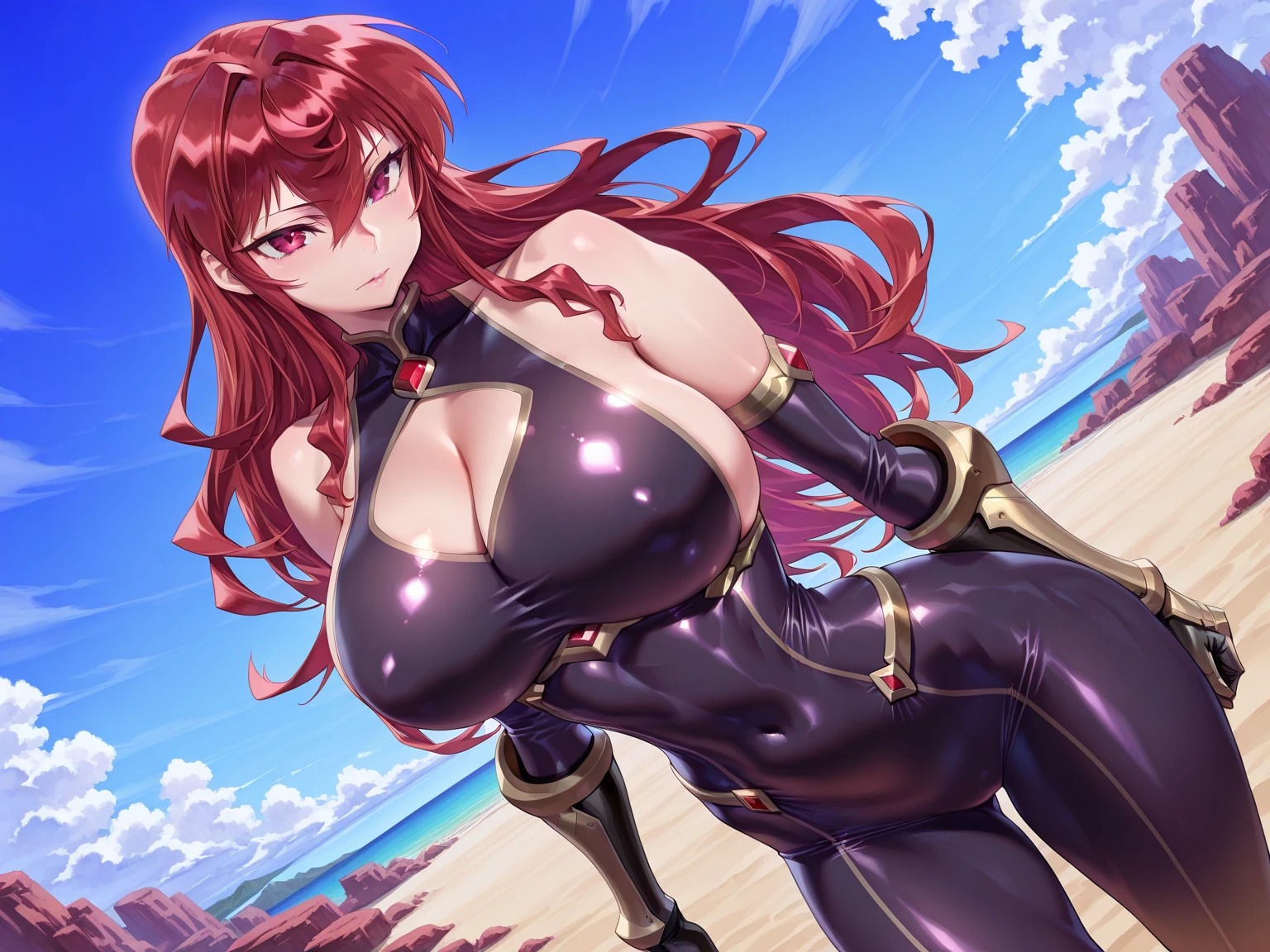 tamamo, tamamo, animal ear fluff, animal ears, fox ears, fox girl, fox tail, hair ribbon, pink hair, tail, (yellow eyes:1.5), BREAK cotton yukata, BREAK outdoors, beach, BREAK looking at viewer, BREAK (masterpiece:1.2), best quality, high resolution, unity 8k wallpaper, (illustration:0.8), (beautiful detailed eyes:1.6), extremely detailed face, perfect lighting, extremely detailed CG, (perfect hands, perfect anatomy),